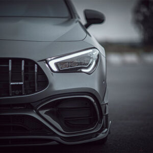 BENZ AMG CLA45/CLA45S Dry carbon fiber fog lamp frame