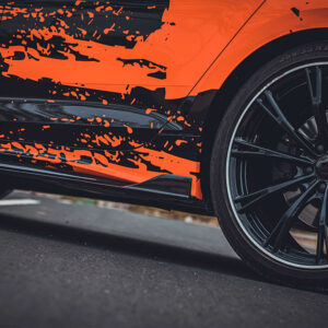 AUDI A5/S5 B9 PA Dry carbon fiber side skirt