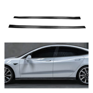 TESLA MODEL 3 Dry carbon fiber MCD style side skirts