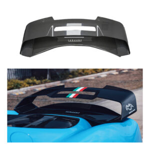 FERRARI 296 GTB Dry carbon fiber Track rear wing