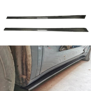 TESLA MODEL Y Dry Carbon Fiber side skirts For 2021-UP