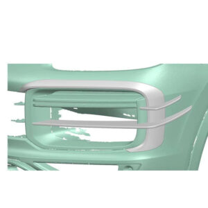 PORSCHE CAYENNE Coupe /Turbo Dry Carbon Fiber Front Bumper Canards