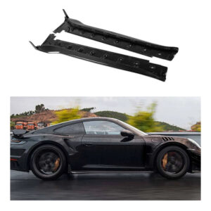 PORSCHE 911/992 Turbo S Dry Carbon Fiber Side Skirts Extensions