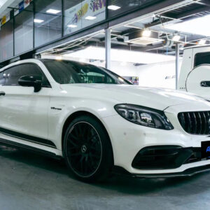 BENZ AMG C63 Coupe Dry Carbon Fiber Front Center Lip